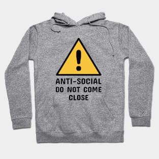 Anti-Social Do Not Come Close (Black) Hoodie